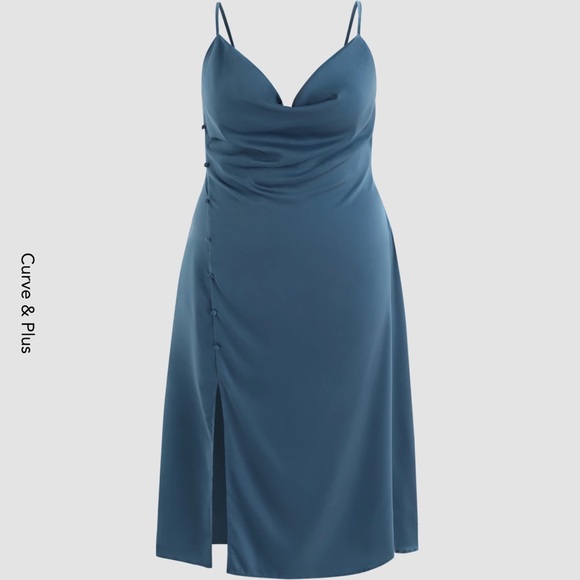 Cider Dresses Nwt Cider Cowl Neck Dress Poshmark